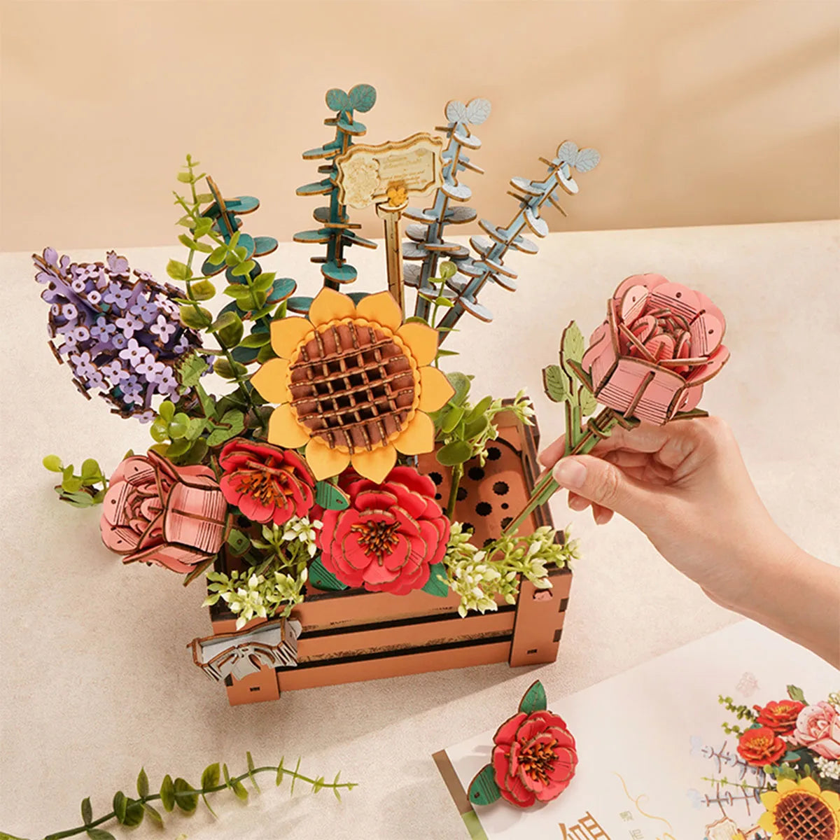 Wooden Flower Box